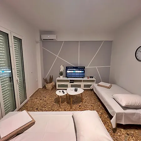 Aμvrosia Petalidi Square - Free Wifi, Smart Tv, 2' Λεπτά Από Την Παραλία Vakantiehuis Petalídhion